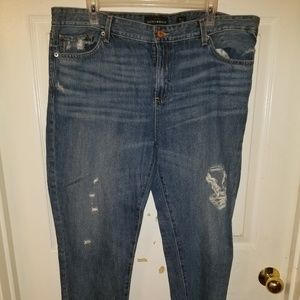 Lucky Brand Distressed Boyfriend Jeans